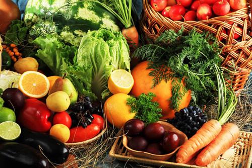 Fresh Vegetables, Fruits and other foodstuffs. Huge collection